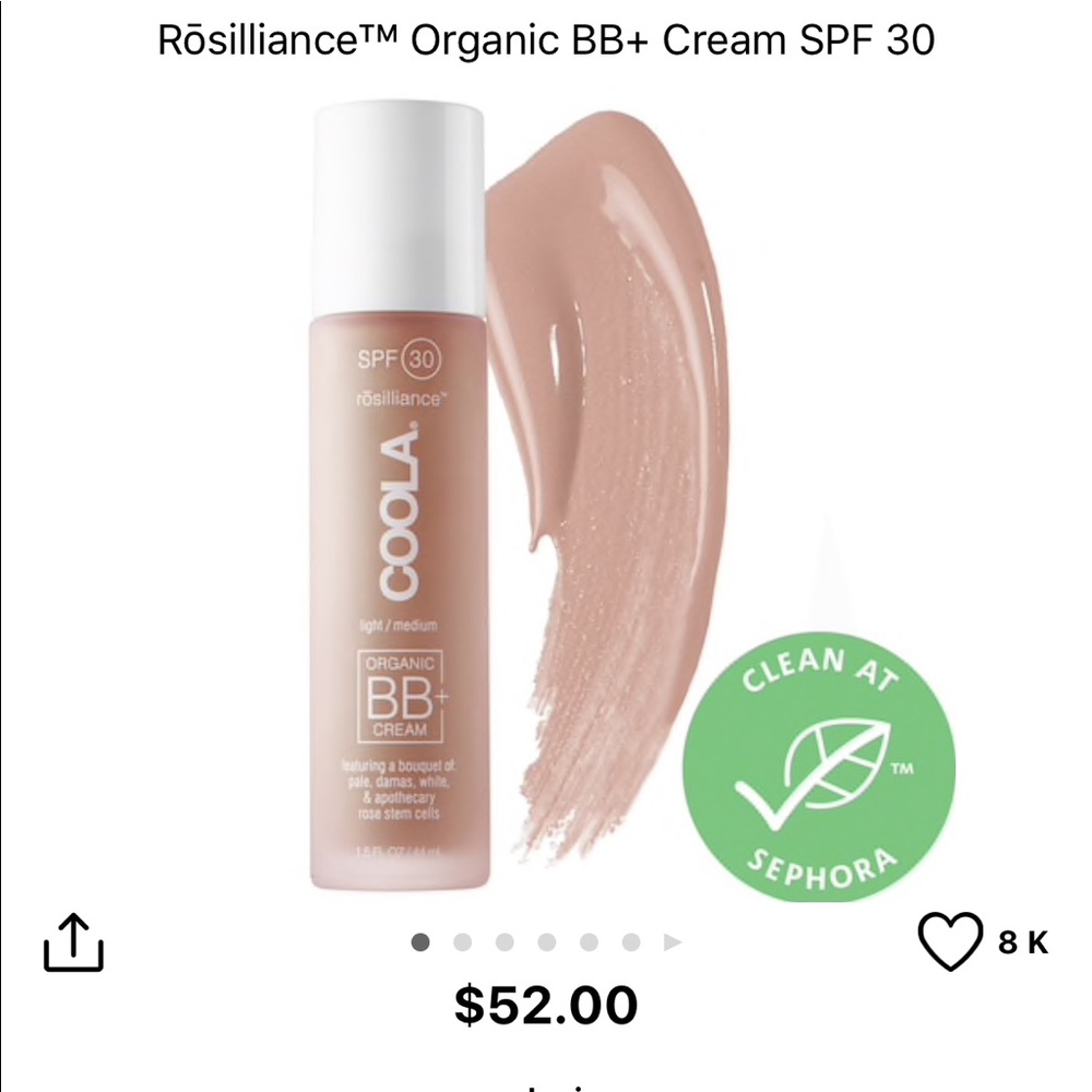 Coola tinted sunscreen